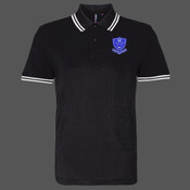 AQ011   Men's classic fit tipped polo 